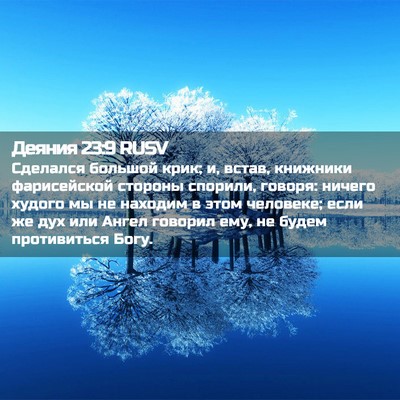 Picture 02 - Деяния 23:9 RUSV - Сделался большой крик; и, - Bible Verse Picture