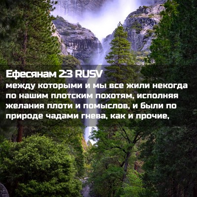 Picture 02 - Ефесянам 2:3 RUSV - между которыми и мы все - Bible Verse Picture