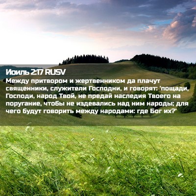 Picture 02 - Иоиль 2:17 RUSV - Между притвором и - Bible Verse Picture