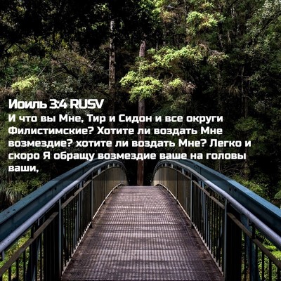 Picture 02 - Иоиль 3:4 RUSV - И что вы Мне, Тир и Сидон и - Bible Verse Picture