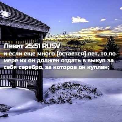 Picture 02 - Левит 25:51 RUSV - и если еще много [остается] - Bible Verse Picture