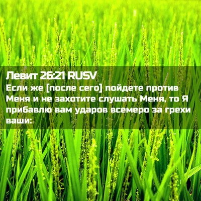 Picture 02 - Левит 26:21 RUSV - Если же [после сего] - Bible Verse Picture