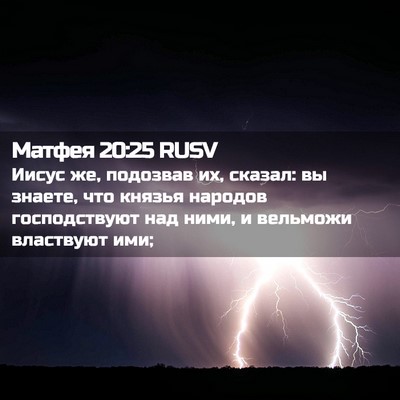 Picture 02 - Матфея 20:25 RUSV - Иисус же, подозвав их, - Bible Verse Picture