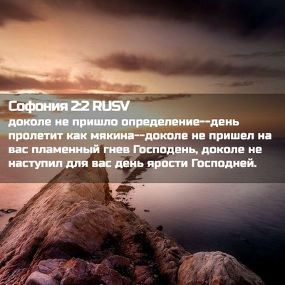 Picture 02 - Софония 2:2 RUSV - доколе не пришло - Bible Verse Picture