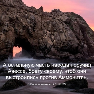 Picture 03 - 1 Паралипоменон 19:11 RUSV - А остальную часть народа - Bible Verse Picture