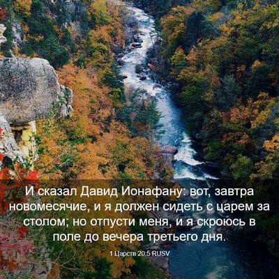 Picture 03 - 1 Царств 20:5 RUSV - И сказал Давид Ионафану: - Bible Verse Picture