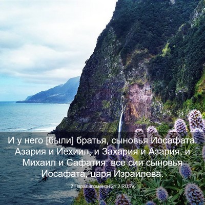 Picture 03 - 2 Паралипоменон 21:2 RUSV - И у него [были] братья, - Bible Verse Picture