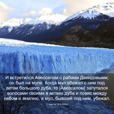 Picture 03 - 2 Царств 18:9 RUSV - И встретился Авессалом с - Bible Verse Picture