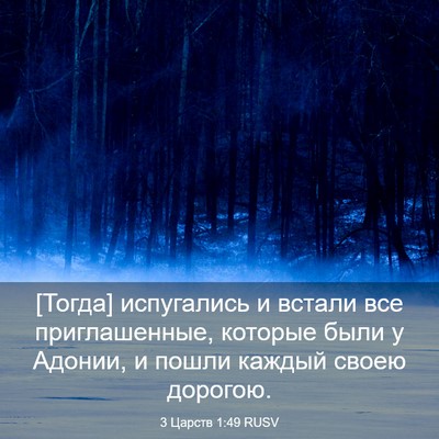 Picture 03 - 3 Царств 1:49 RUSV - [Тогда] испугались и встали - Bible Verse Picture
