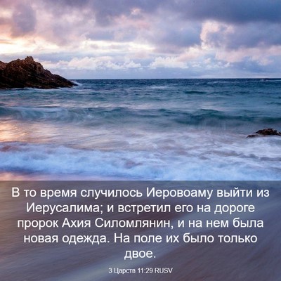 Picture 03 - 3 Царств 11:29 RUSV - В то время случилось - Bible Verse Picture