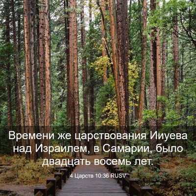 Picture 03 - 4 Царств 10:36 RUSV - Времени же царствования - Bible Verse Picture