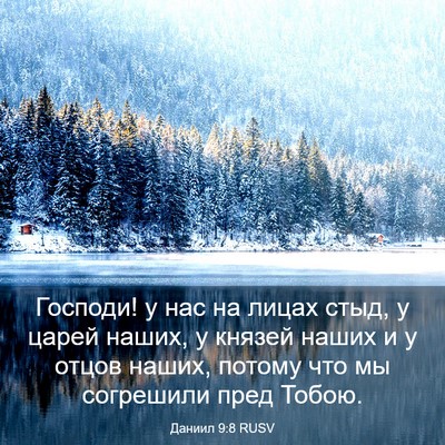 Picture 03 - Даниил 9:8 RUSV - Господи! у нас на лицах - Bible Verse Picture
