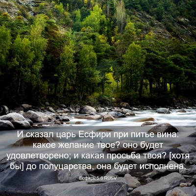 Picture 03 - Есфирь 5:6 RUSV - И сказал царь Есфири при - Bible Verse Picture