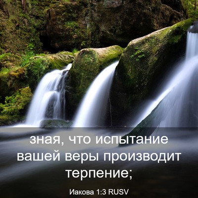 Picture 03 - Иакова 1:3 RUSV - зная, что испытание вашей - Bible Verse Picture
