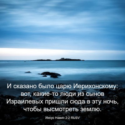 Picture 03 - Иисус Навин 2:2 RUSV - И сказано было царю - Bible Verse Picture