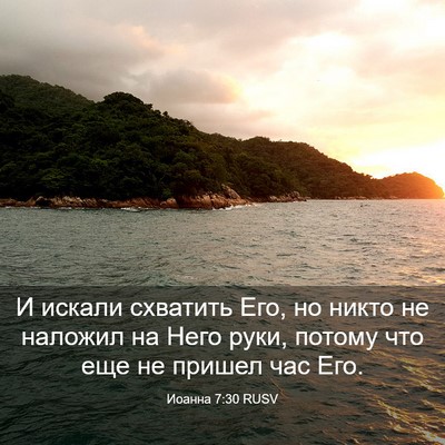 Picture 03 - Иоанна 7:30 RUSV - И искали схватить Его, но - Bible Verse Picture