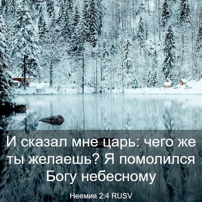 Picture 03 - Неемия 2:4 RUSV - И сказал мне царь: чего же - Bible Verse Picture
