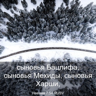 Picture 03 - Неемия 7:54 RUSV - сыновья Бацлифа, сыновья - Bible Verse Picture