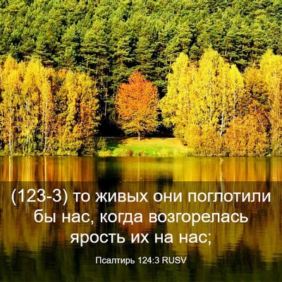 Picture 03 - Псалтирь 124:3 RUSV - (123-3) то живых они поглотили - Bible Verse Picture