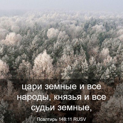 Picture 03 - Псалтирь 148:11 RUSV - цари земные и все народы, - Bible Verse Picture