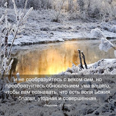 Picture 03 - Римлянам 12:2 RUSV - и не сообразуйтесь с веком - Bible Verse Picture