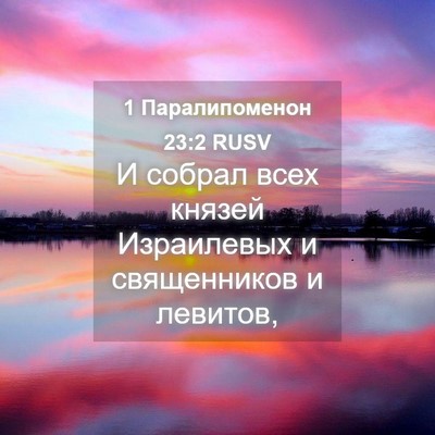 Picture 04 - 1 Паралипоменон 23:2 RUSV - И собрал всех князей - Bible Verse Picture