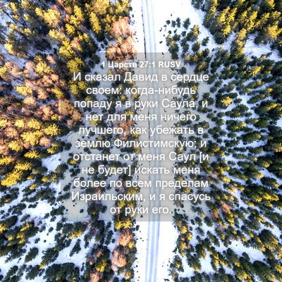Picture 04 - 1 Царств 27:1 RUSV - И сказал Давид в сердце - Bible Verse Picture