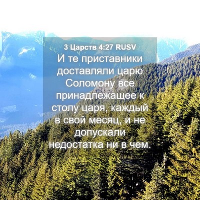 Picture 04 - 3 Царств 4:27 RUSV - И те приставники - Bible Verse Picture