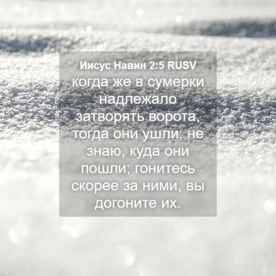 Picture 04 - Иисус Навин 2:5 RUSV - когда же в сумерки - Bible Verse Picture