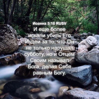 Picture 04 - Иоанна 5:18 RUSV - И еще более искали убить - Bible Verse Picture