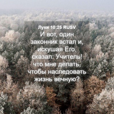 Picture 04 - Луки 10:25 RUSV - И вот, один законник встал - Bible Verse Picture
