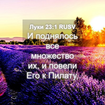 Picture 04 - Луки 23:1 RUSV - И поднялось все множество - Bible Verse Picture