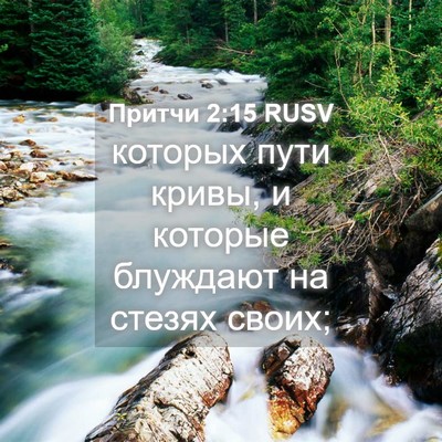 Picture 04 - Притчи 2:15 RUSV - которых пути кривы, и - Bible Verse Picture