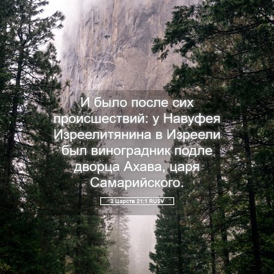 Picture 05 - 3 Царств 21:1 RUSV - И было после сих - Bible Verse Picture