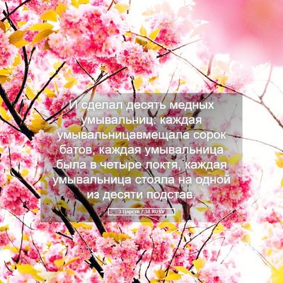 Picture 05 - 3 Царств 7:38 RUSV - И сделал десять медных - Bible Verse Picture