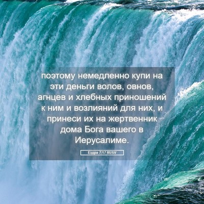 Picture 05 - Ездра 7:17 RUSV - поэтому немедленно купи на - Bible Verse Picture