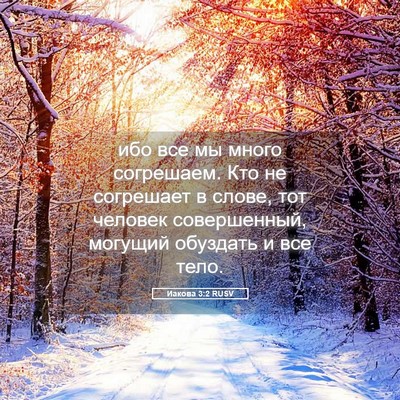 Picture 05 - Иакова 3:2 RUSV - ибо все мы много согрешаем. - Bible Verse Picture