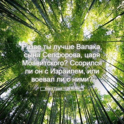Picture 05 - Книга Судей 11:25 RUSV - Разве ты лучше Валака, сына - Bible Verse Picture