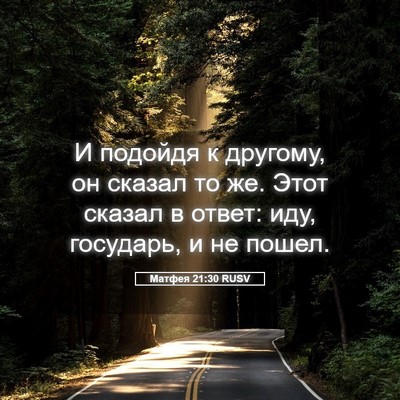 Picture 05 - Матфея 21:30 RUSV - И подойдя к другому, он - Bible Verse Picture