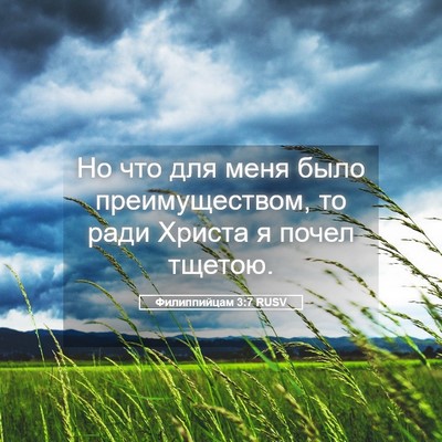 Picture 05 - Филиппийцам 3:7 RUSV - Но что для меня было - Bible Verse Picture