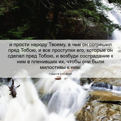 Picture 06 - 3 Царств 8:50 RUSV - и прости народу Твоему, в - Bible Verse Picture