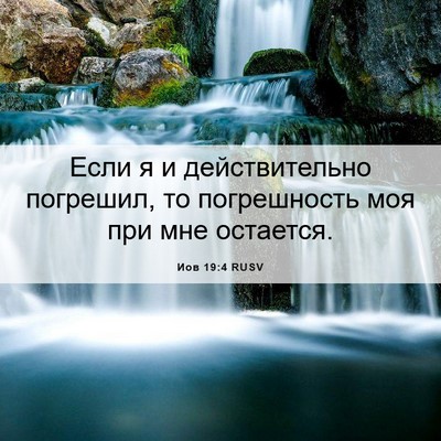 Picture 06 - Иов 19:4 RUSV - Если я и действительно - Bible Verse Picture