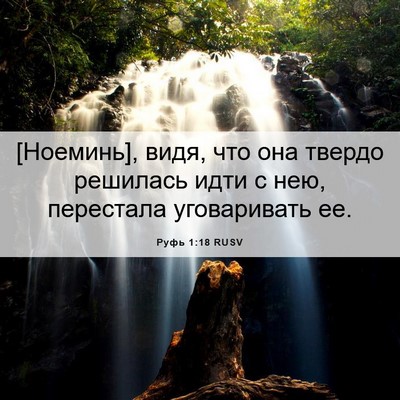 Picture 06 - Руфь 1:18 RUSV - [Ноеминь], видя, что она - Bible Verse Picture