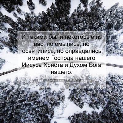Picture 07 - 1 Коринфянам 6:11 RUSV - И такими были некоторые из - Bible Verse Picture