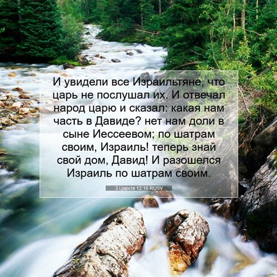 Picture 07 - 3 Царств 12:16 RUSV - И увидели все Израильтяне, - Bible Verse Picture