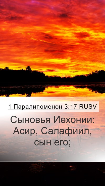 1 Паралипоменон 3:17 RUSV Bible Verse Image