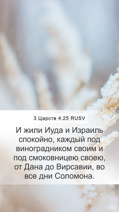 3 Царств 4:25 RUSV Bible Verse Image