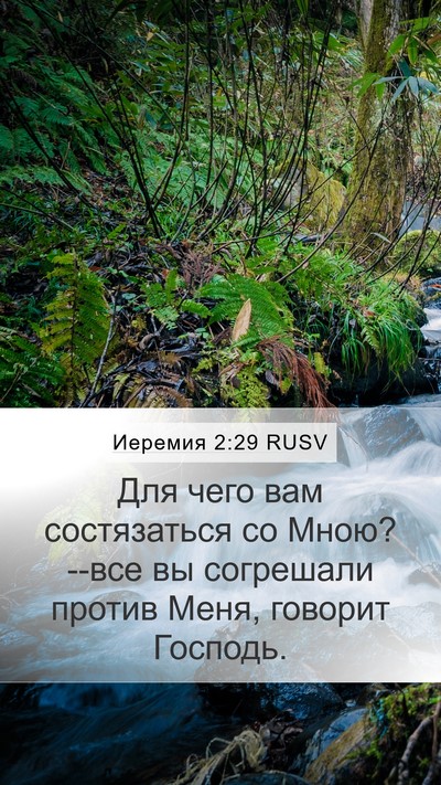 Иеремия 2:29 RUSV Bible Verse Image