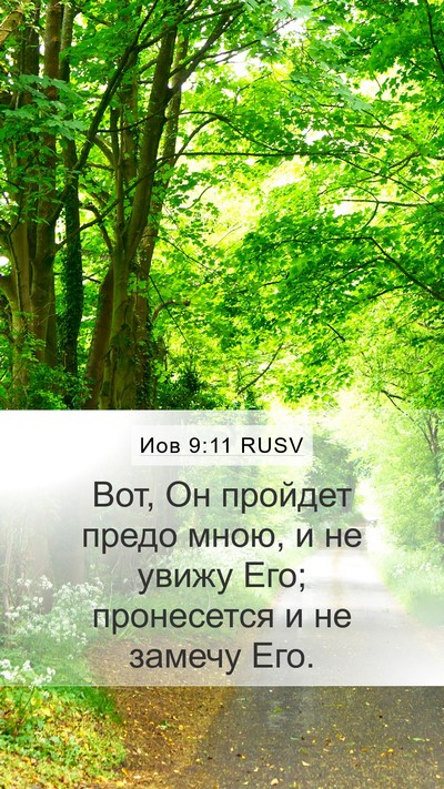 Иов 9:11 RUSV Bible Verse Image
