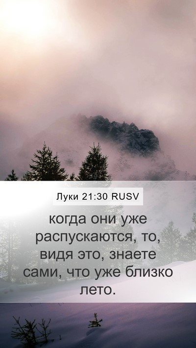 Луки 21:30 RUSV Bible Verse Image